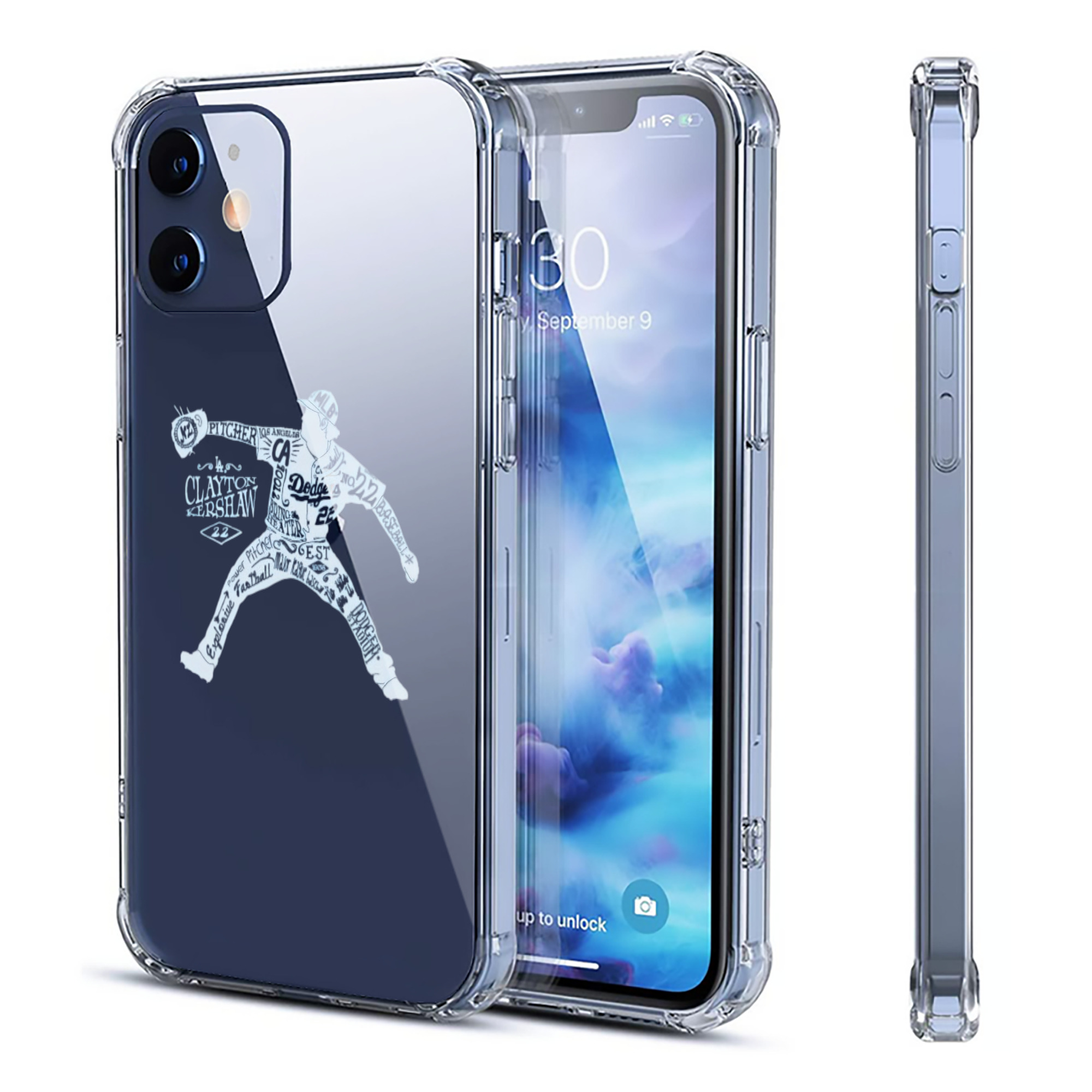  Clear IPhone 12 Case – Soft TPU With UV Print – Enhanced Drop Protection, Precise Fit, Anti-Fingerprint, Customizable Design, Scratch-Resistant, Yellow-Resistant